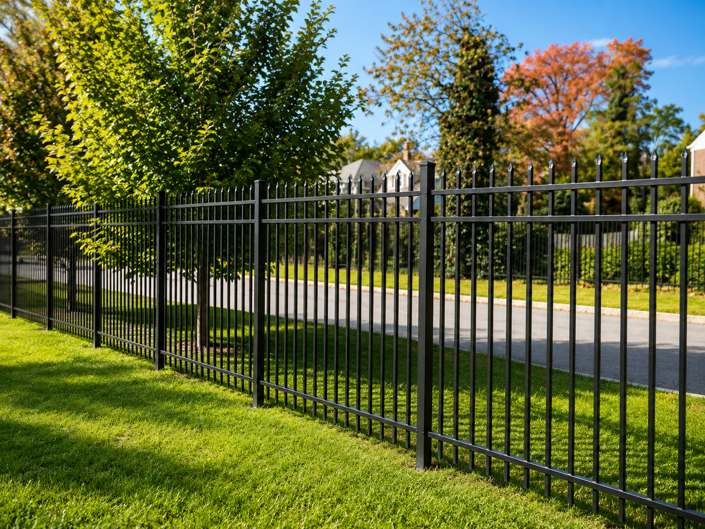 Commercial Aluminum Fence and Gate